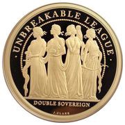 2 Sovereigns - Elizabeth II Platinum Jubilee reverse image