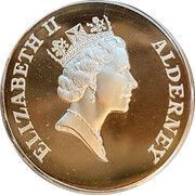 5 Pounds - Elizabeth II Queen Elizabeth's 70th Birthday; Silver Proof Issue obverse image