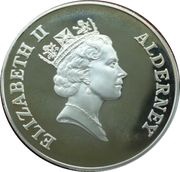 5 Pounds - Elizabeth II Total Eclipse of the Sun; Silver Proof obverse image