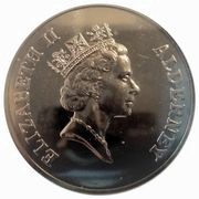 5 Pounds - Elizabeth II Golden Jubilee obverse image