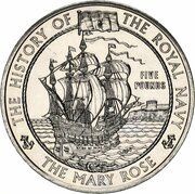 5 Pounds - Elizabeth II The Mary Rose, United Kingdom, 2003 reverse image