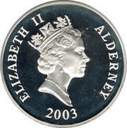 5 Pounds - Elizabeth II The Mary Rose; Silver Proof obverse image