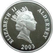 5 Pounds - Elizabeth II Alfred the Great; Silver Proof obverse image