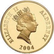 5 Pounds - Elizabeth II Florence Nightingale; Gold Proof obverse image