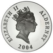 5 Pounds - Elizabeth II The Royal Scott; Silver Proof obverse image