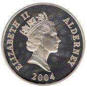 5 Pounds - Elizabeth II The Merchant Navy 21C1; Silver Proof obverse image