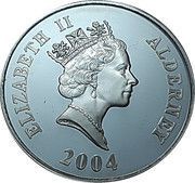5 Pounds - Elizabeth II Train Crossing the Viaduct; Silver Proof obverse image