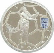 5 Pounds - Elizabeth II David James, United Kingdom, 2004 reverse image