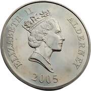 5 Pounds - Elizabeth II End of World War II obverse image