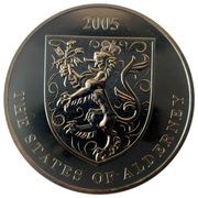 5 Pounds - Elizabeth II John Woodward obverse image