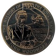 5 Pounds - Elizabeth II John Woodward, United Kingdom, 2005 reverse image