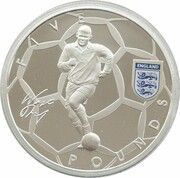 5 Pounds - Elizabeth II Wayne Rooney, United Kingdom, 2005 reverse image