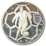 5 Pounds - Elizabeth II Steven Gerrard, United Kingdom, 2005 reverse image