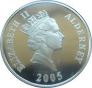 5 Pounds - Elizabeth II H.M.S. Warspite; Silver Proof obverse image