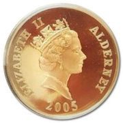 5 Pounds - Elizabeth II Battle of Trafalgar; Gold Proof obverse image