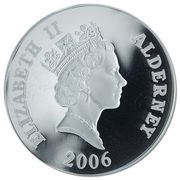 5 Pounds - Elizabeth II William Shakespeare; Silver Proof obverse image