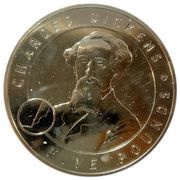 5 Pounds - Elizabeth II Charles Dickens, United Kingdom, 2006 reverse image