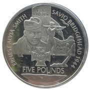 5 Pounds - Elizabeth II Victoria Cross; Ernest Smith, United Kingdom, 2006 reverse image