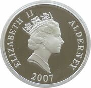 5 Pounds - Elizabeth II Captain James Cook; Silver Proof Issue obverse image