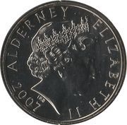 5 Pounds - Elizabeth II Princess Diana obverse image