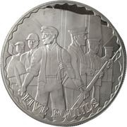 5 Pounds - Elizabeth II End of World War I - Recruitment, United Kingdom, 2008 reverse image
