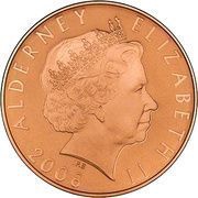 5 Pounds - Elizabeth II Concorde; Gold Proof obverse image