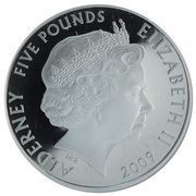 5 Pounds - Elizabeth II Mini; Flowers obverse image