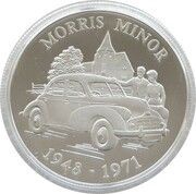5 Pounds - Elizabeth II Morris Minor, United Kingdom, 2009 reverse image