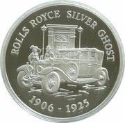 5 Pounds - Elizabeth II Rolls Royce Silver Ghost, United Kingdom, 2009 reverse image