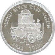 5 Pounds - Elizabeth II Austin Seven, United Kingdom, 2009 reverse image