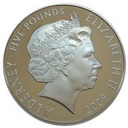 5 Pounds - Elizabeth II Triumph Herald obverse image