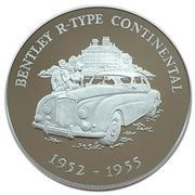 5 Pounds - Elizabeth II Bentley R Continental, United Kingdom, 2009 reverse image