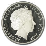 5 Pounds - Elizabeth II Aston Martin DB 5 obverse image