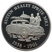 5 Pounds - Elizabeth II Austin Healey Sprint MK 1, United Kingdom, 2009 reverse image