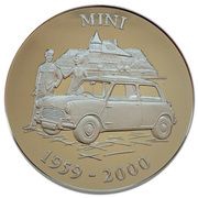 5 Pounds - Elizabeth II BMC Mini, United Kingdom, 2009 reverse image
