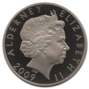 5 Pounds - Elizabeth II H.M.S. Warspite; 4th Portrait obverse image