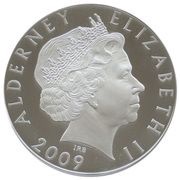 5 Pounds - Elizabeth II The Mary Rose; 4th Portrait Silver Proof obverse image