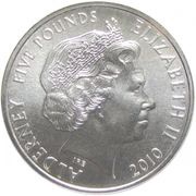 5 Pounds - Elizabeth II Engagement of Prince William and Catherine Middleton obverse image