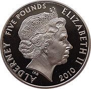 5 Pounds - Elizabeth II Battle of Britain, 1940 obverse image