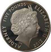 5 Pounds - Elizabeth II Diamond Jubilee - Guard Mounting obverse image