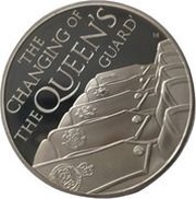 5 Pounds - Elizabeth II Diamond Jubilee - Guard Mounting, United Kingdom, 2013 reverse image