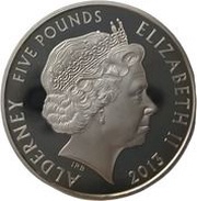 5 Pounds - Elizabeth II Diamond Jubilee - Golden Jubilee obverse image