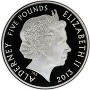 5 Pounds - Elizabeth II Diamond Jubilee - The Faihtful Companion; Silver Proof obverse image