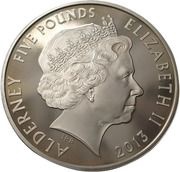 5 Pounds - Elizabeth II Diamond Jubilee - Investiture obverse image