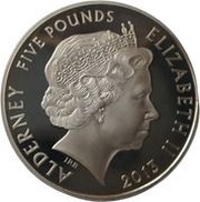5 Pounds - Elizabeth II Diamond Jubilee - Silver Jubilee obverse image
