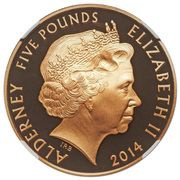 5 Pounds - Elizabeth II Dynasty from Destiny; Gold Proof obverse image