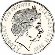 5 Pounds - Elizabeth II Remembrance Day obverse image