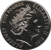 5 Pounds - Elizabeth II Salvation Army obverse image