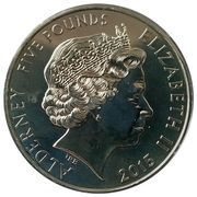 5 Pounds - Elizabeth II "The Orator" obverse image