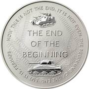 5 Pounds - Elizabeth II The Orator; Silver Proof, United Kingdom, 2015 reverse image